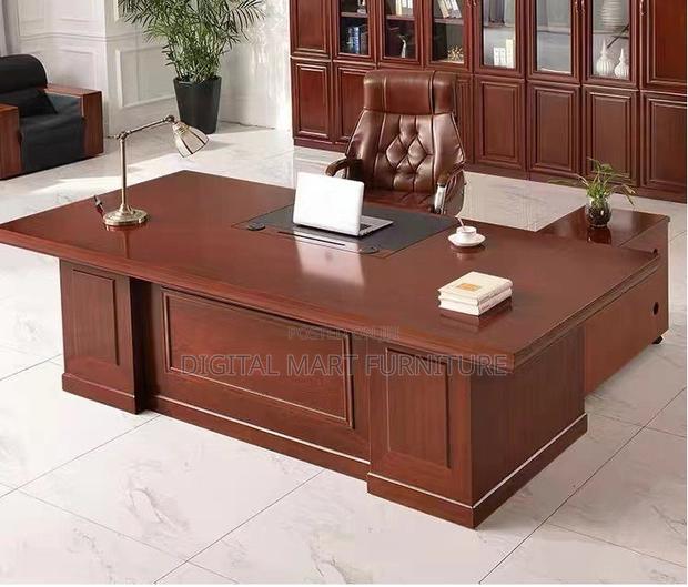 1600mm Mahogany Vintage Desk - thumbnail 12