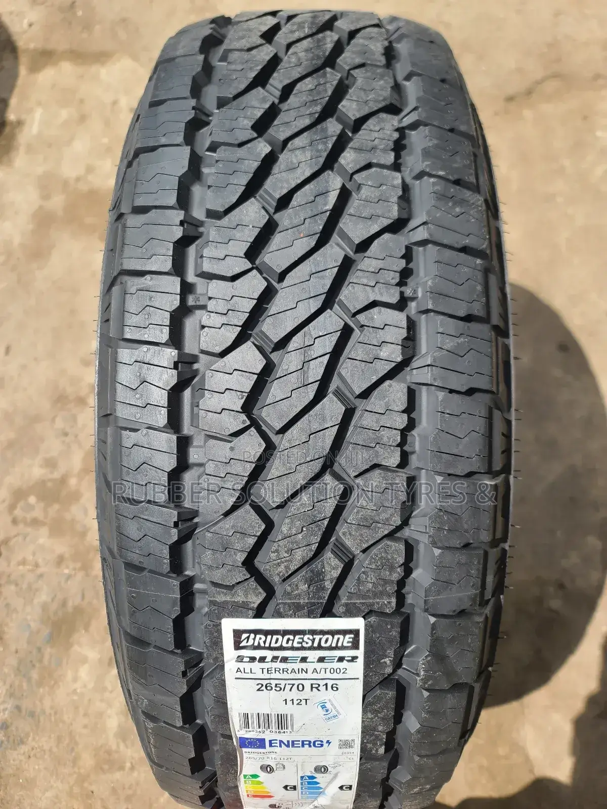 265 /70 R16 Bridgestone Tyres a/T002 All-Terrain