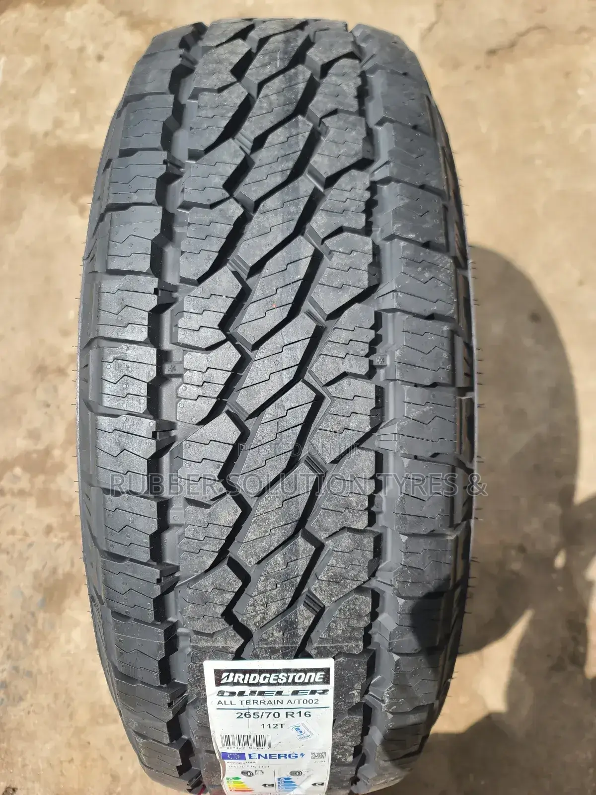 265 /70 R16 Bridgestone Tyres a/T002 All-Terrain