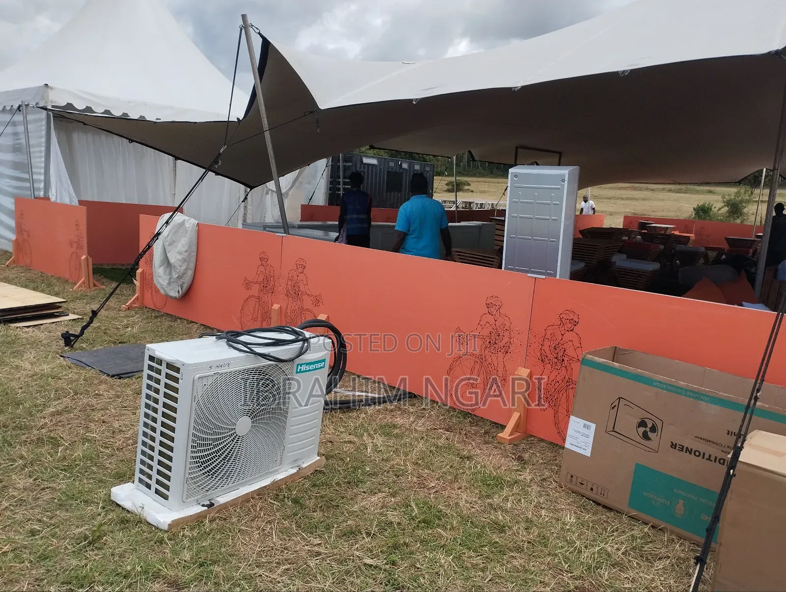 Outdoor / Indoor Air Condition for Hire.