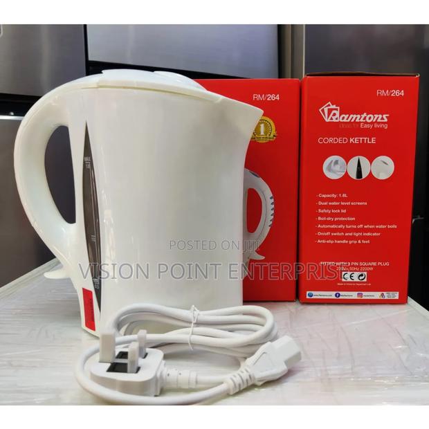 *Ramtons Kettle Corded 1.7ltr