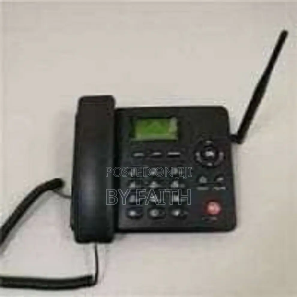 Deskphone Ets 6588 GSM Fixed Wireless Phone With Sim Card][]\'