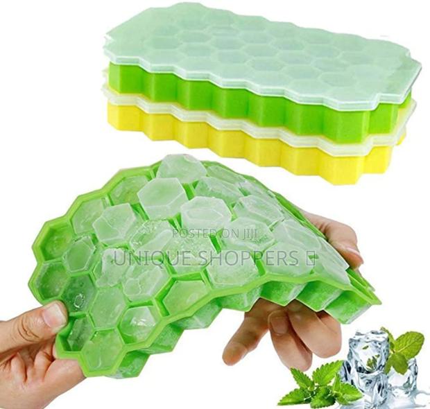 *37 Grid Silicon Ice Cube Maker*
