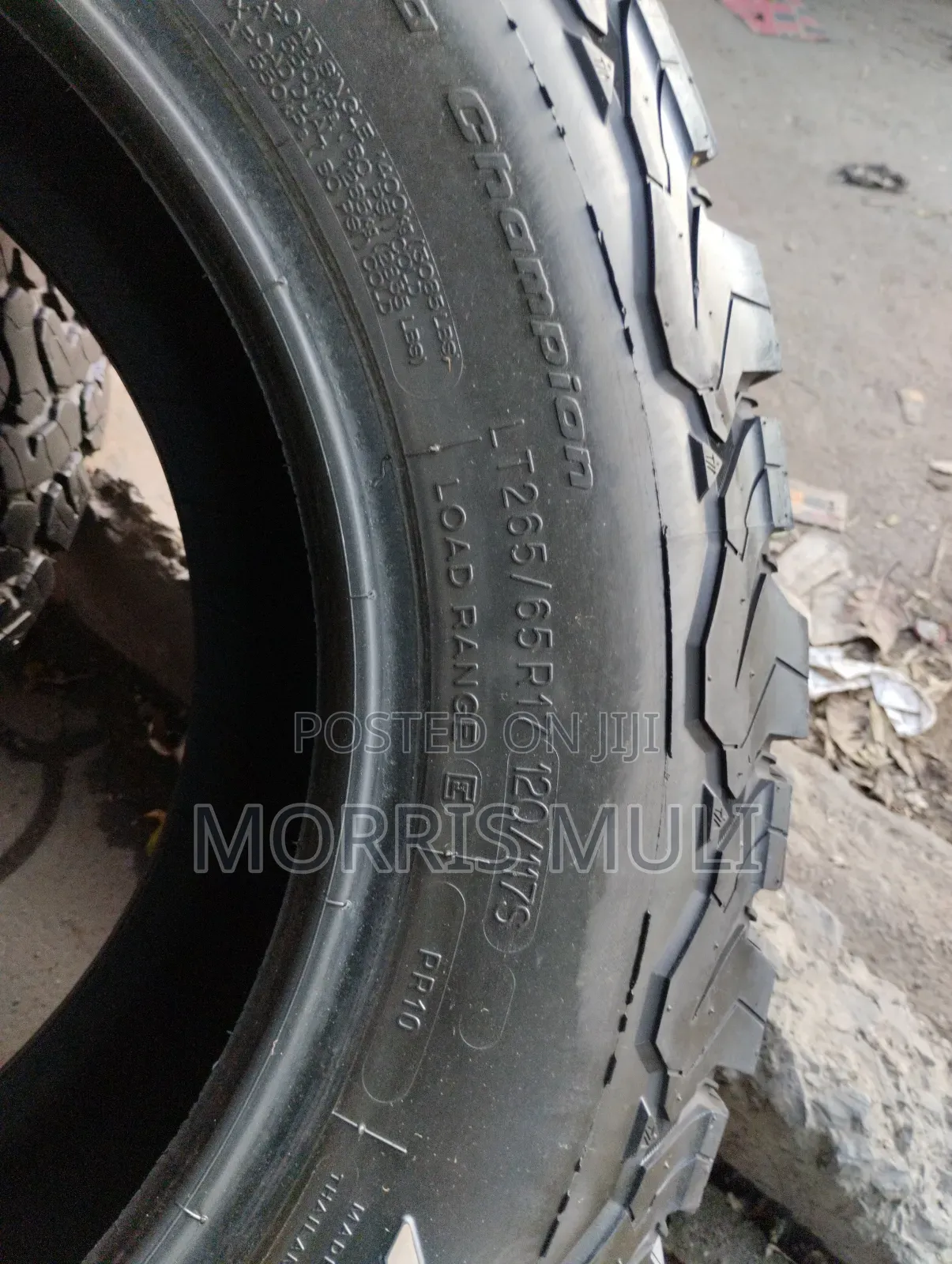 265/65r17 Bf Goodrich