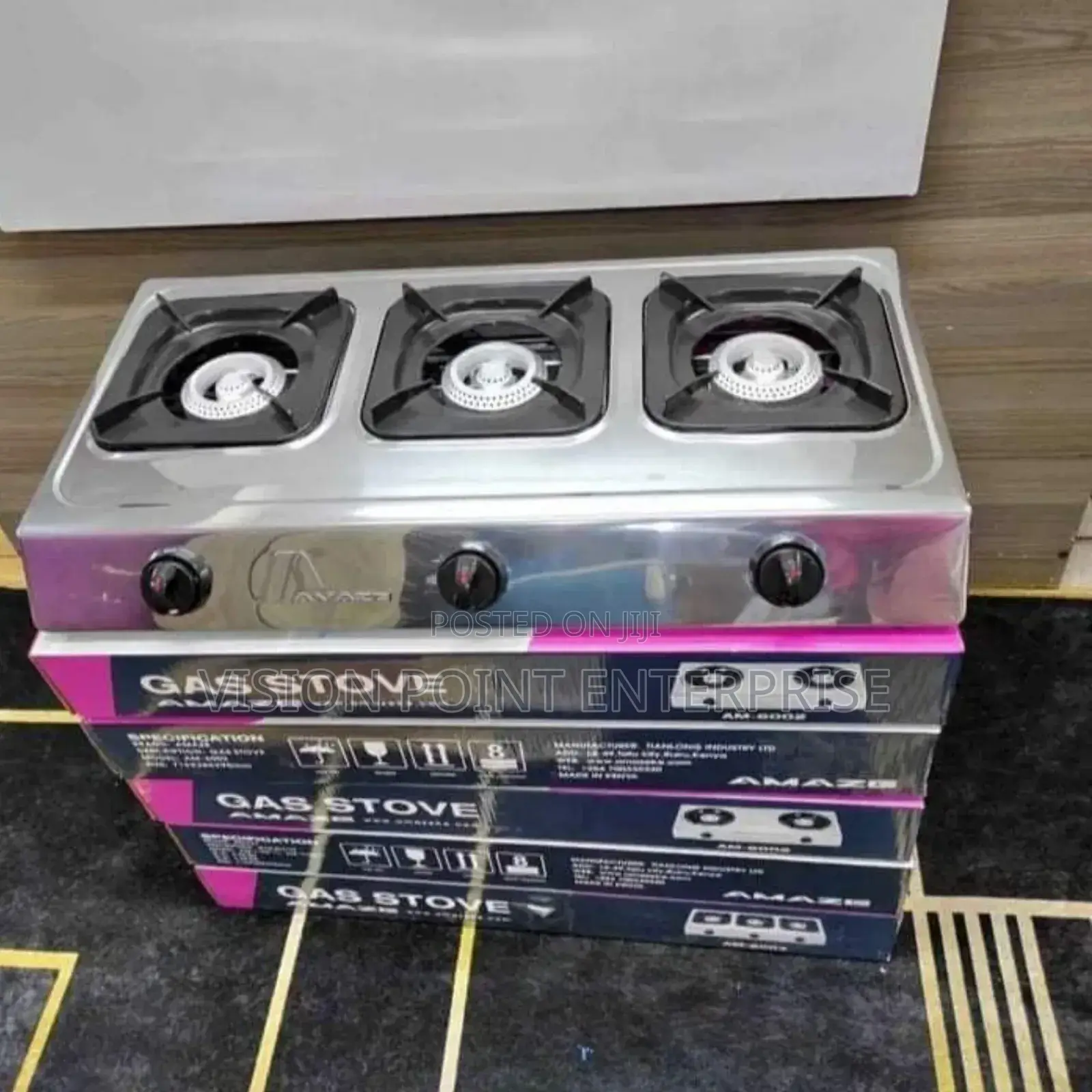 3 Burner Table Top Cooker