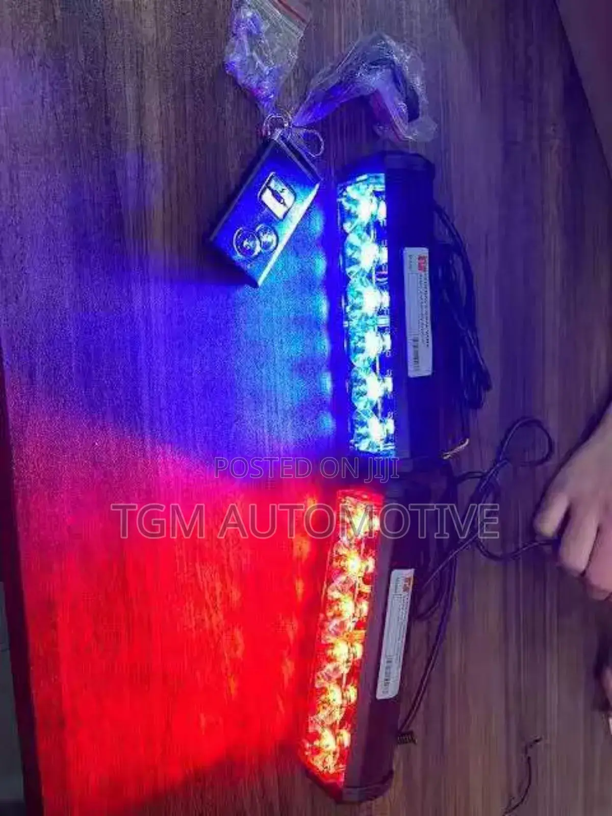 Federal Grille Lights Blue /Red (4pcs)