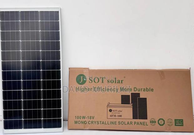 Modern Efficiency Jsot Solar 100w-18v - main view