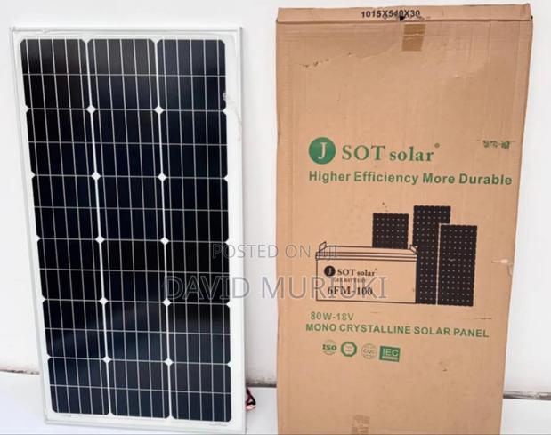 Modern Efficiency Jsot Solar 80w-18v - main view