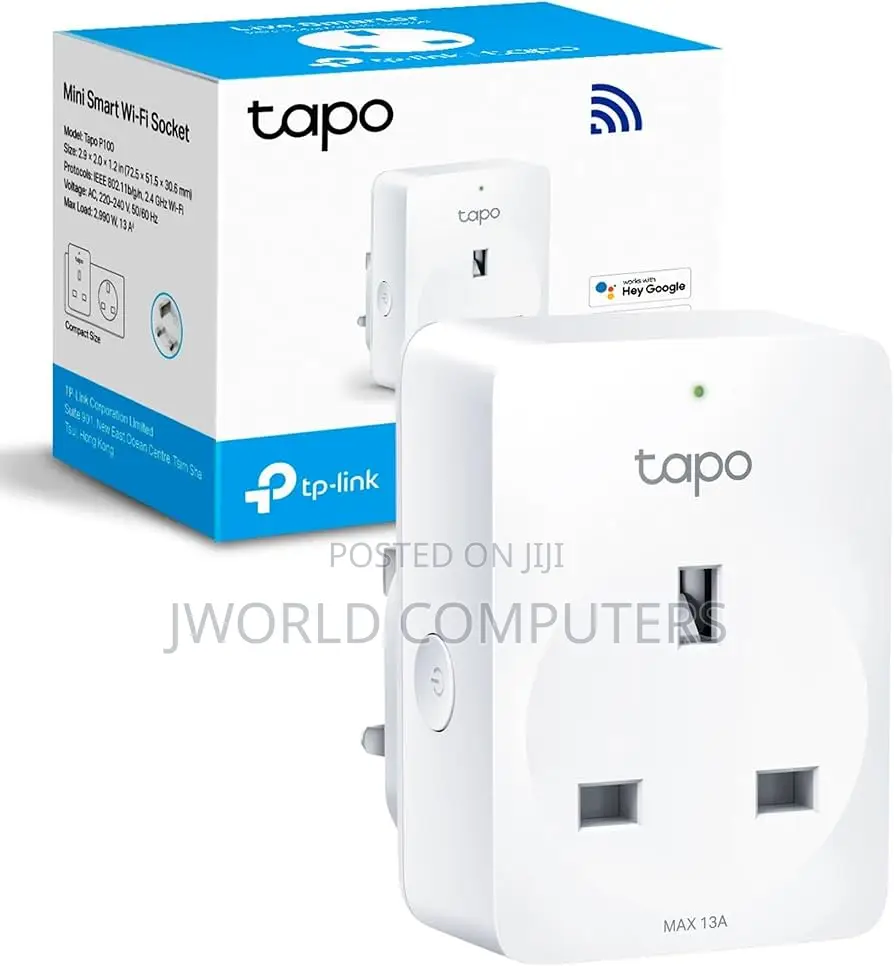 Tl-Tapo P100-1 Tapo Mini Smart Wi-Fi Socket