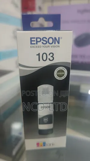 Epson Ecotank Ink Bottle 103 Bk Black