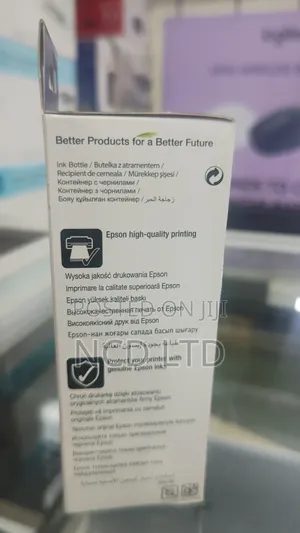 Epson Ecotank Ink Bottle 103 Bk Black