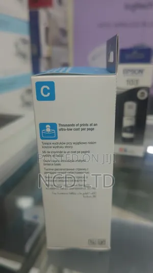 Epson Ecotank Ink Bottle 103cy Cyan for 3111,3150 ,3210,3250