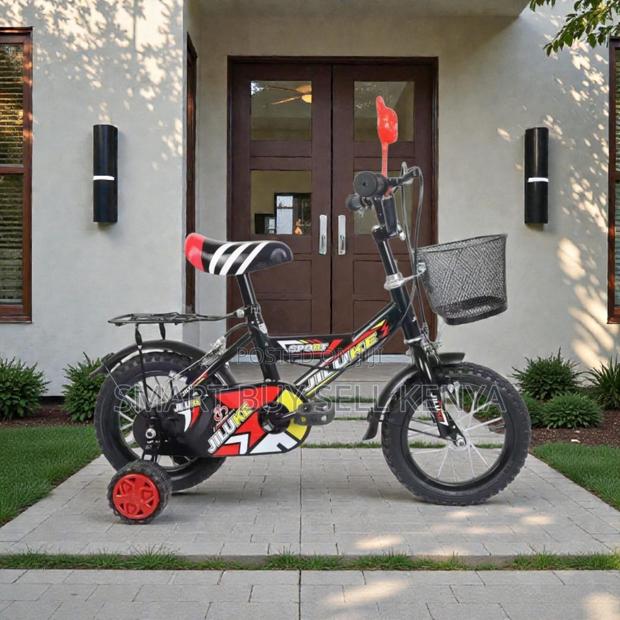 12,14,16 Inch 2–11 Years Kids Beautiful Cartoon Bike With Rim Strips