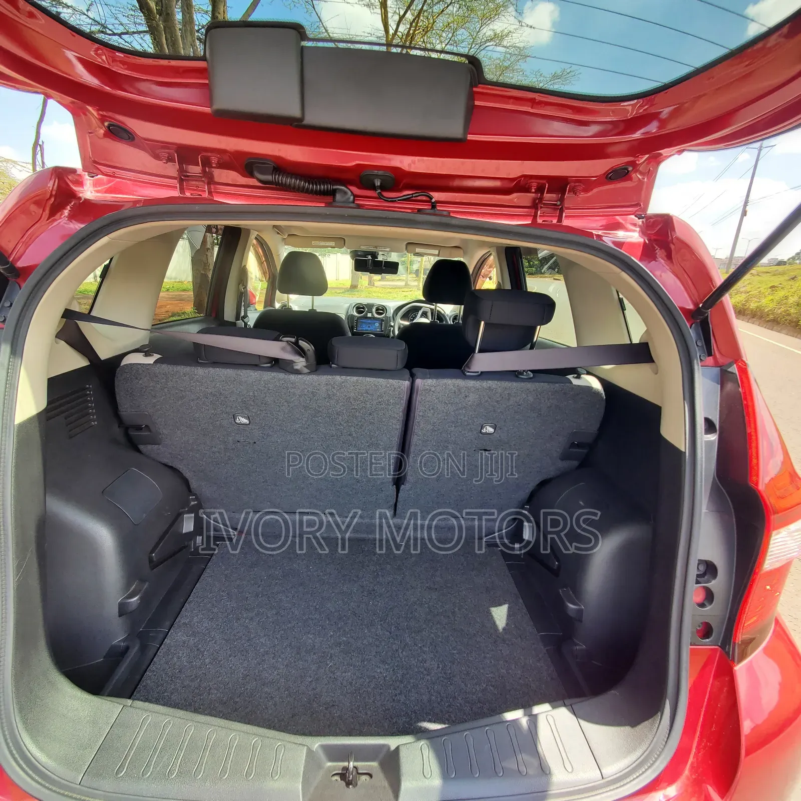 Nissan Note 2017 Burgundy