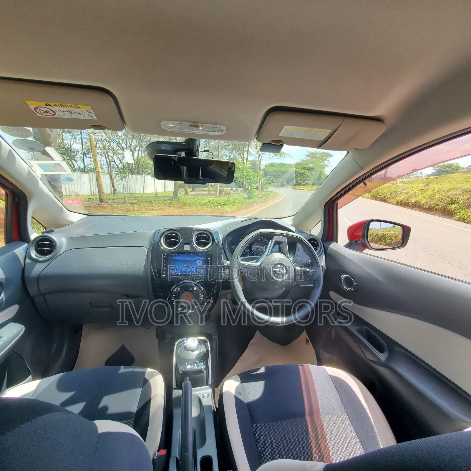 Nissan Note 2017 Burgundy
