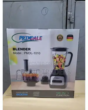 Primdale 10-in-1 Blender – Versatile, Powerful Compact