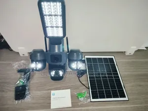 4g Solar Cctv Camera Triple L Lens 4g Solar Cctv Camera