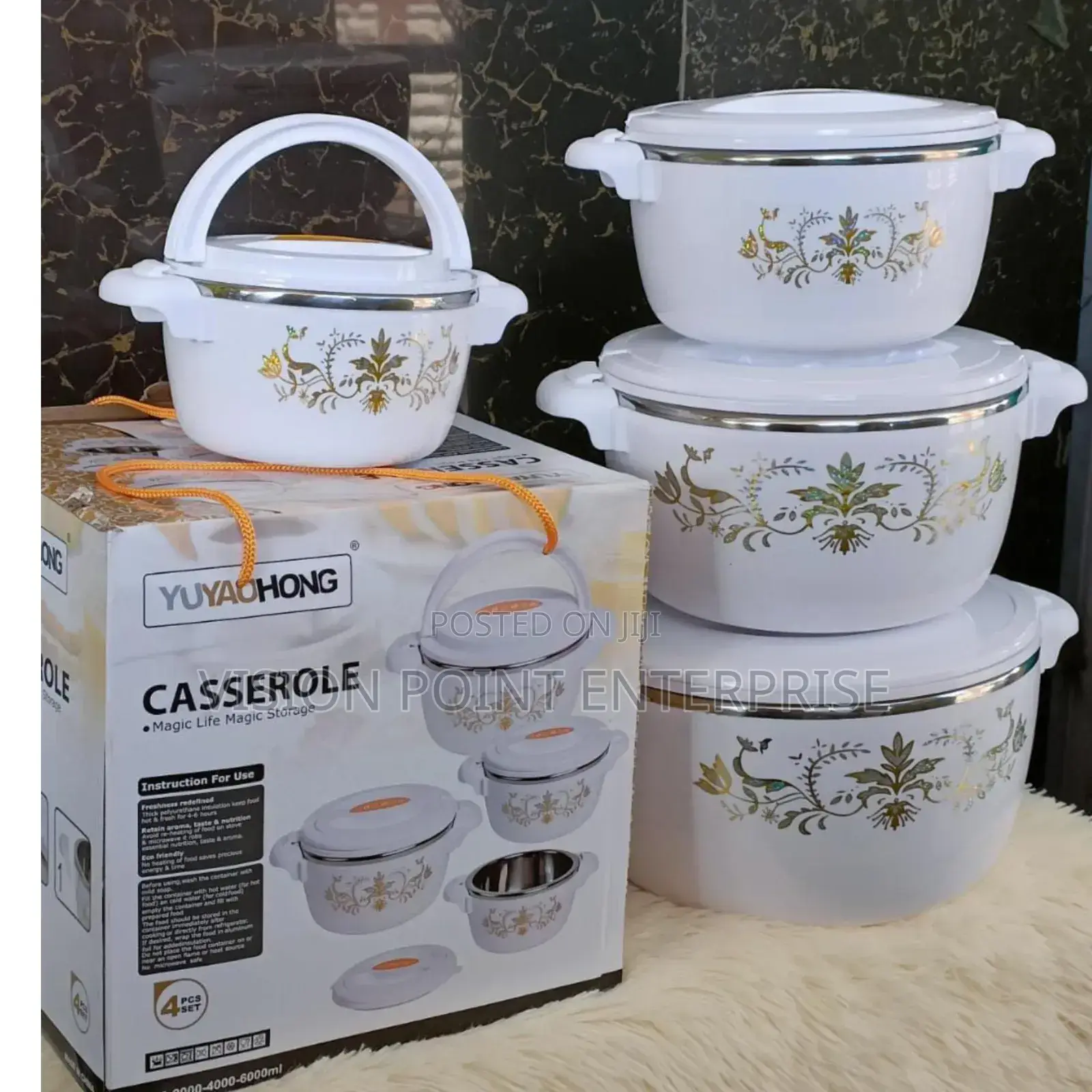 White Casserole Hotpots