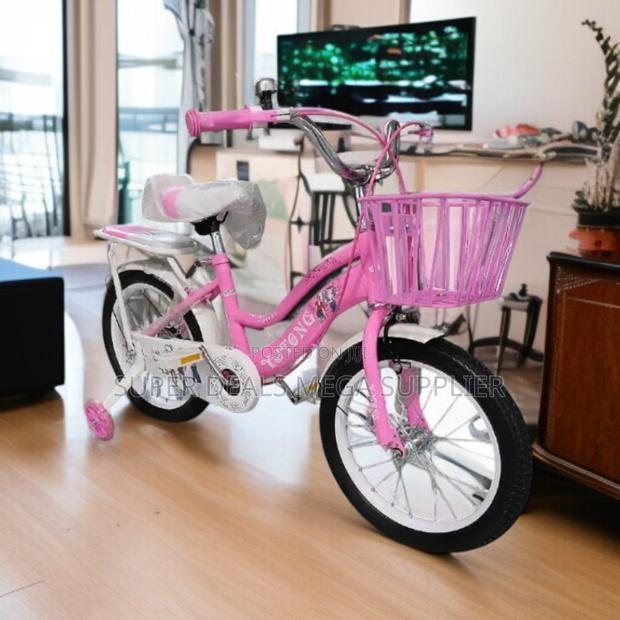 Compact Design 16 Inch 4-7 Years Children Kids Bike With Support