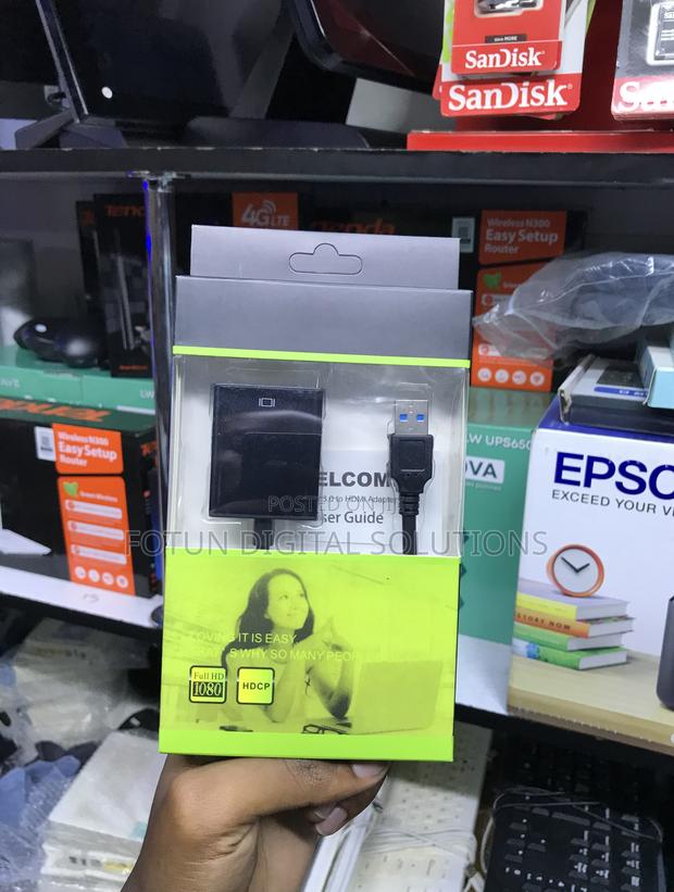 Universal Usb to Vga Adapter - Extend or Mirror Your Display - main view