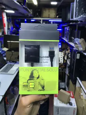 Compact Usb to Vga Adapter - Travel on-the-Go Presenter