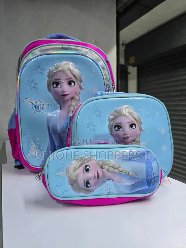 3in1 Cartoon Theme School Backpack* - main view