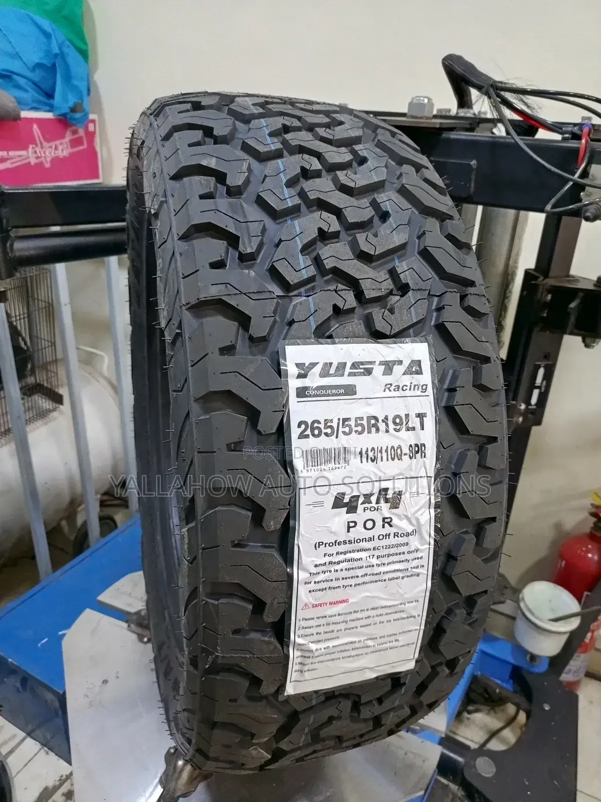 265/55r19 Yusta All-Terrain Tyre | Rugged Performance – Free Balancing