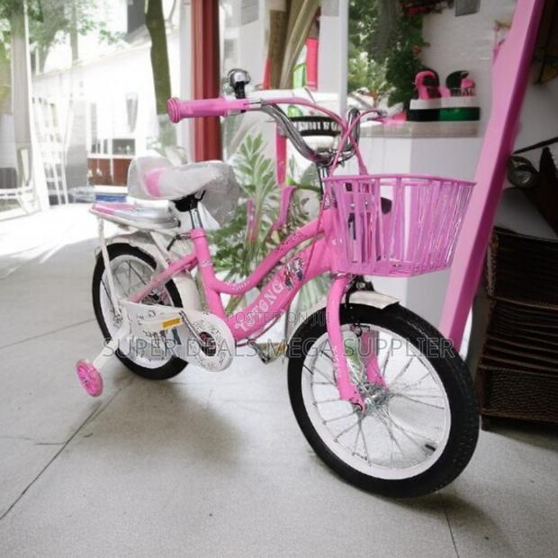 Kids 16 Inch Bicycle for 4-7 Years With Stabilizer and Bottle Mount