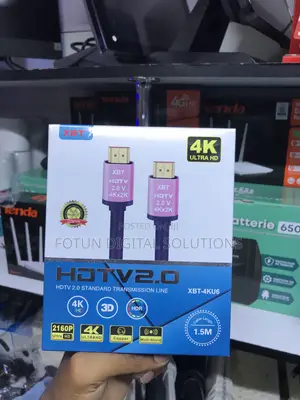 Premium 1.5m Ultra Hd Cable - Braided Gold Plated