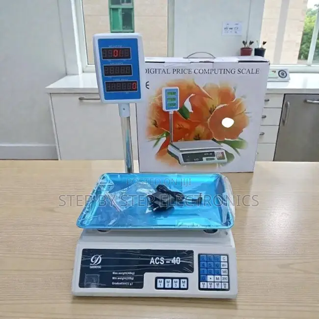 Heavy Duty Acs 40 Upto 40kgs Electronic Digital Weighing Scale