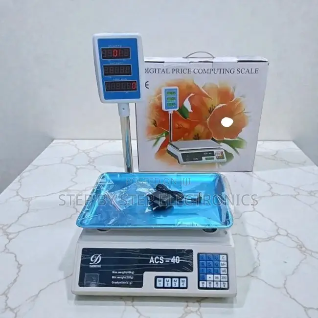 Top Quality Efficient Acs 40 Upto 40kgs Digital Weighing Scale
