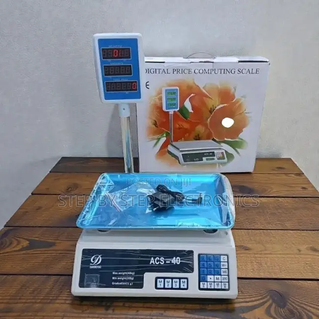 Super Quality Performance Acs 40 Upto 40kgs Digital Weighing Scale