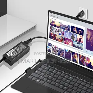 Charger Compatible With Hp Laptop Computer 65w 45w Smart Blue Tip