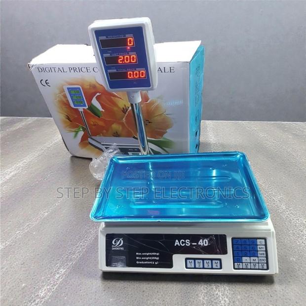 High Durability Performance Acs 40 Upto 40kgs Digital Weighing Scale