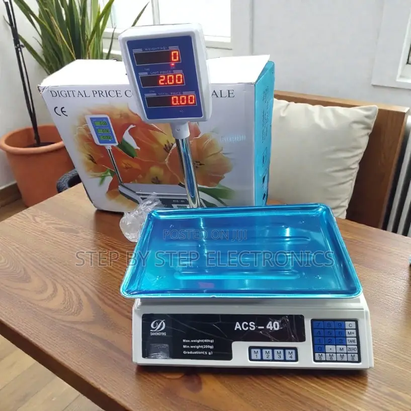 Top Quality Heavy Duty Acs 40 Upto 40kgs Digital Weighing Scale