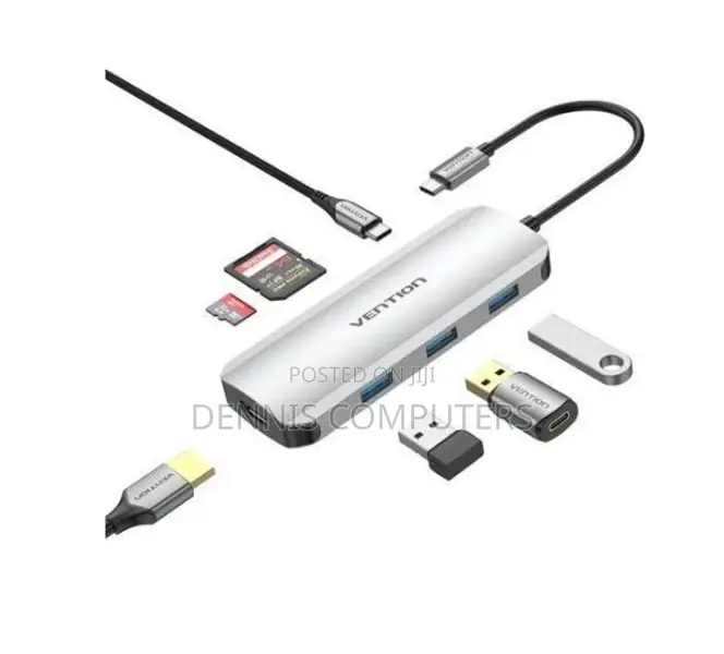 Vention Usb C Multi-Function 7 in 1 Docking Station