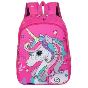 Unicorn Cartoon Theme School Bag*
