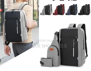 Big Capacity Casual 3 in 1 Laptop/School Backpack*