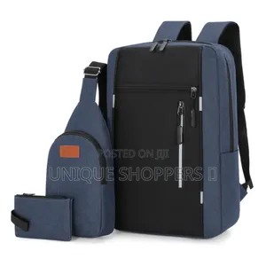 Big Capacity Casual 3 in 1 Laptop/School Backpack*