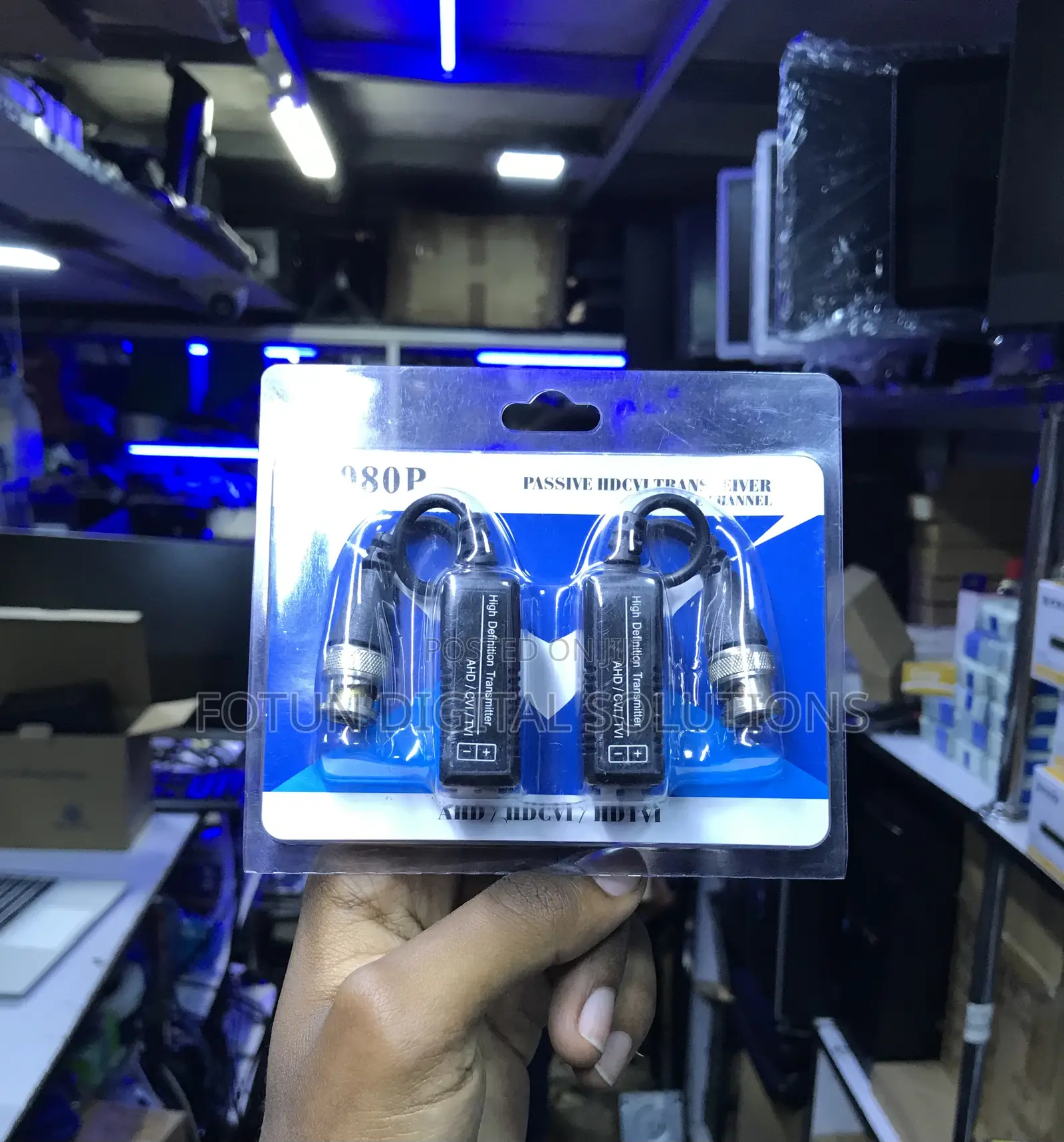 Brand New 1080p Hdcvi Video Balun / Passive Transceiver Unit