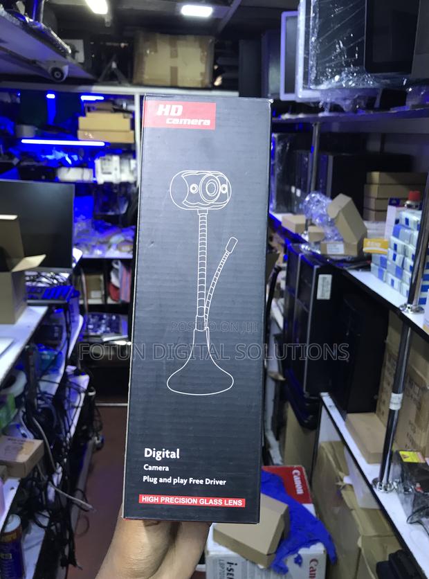 Pro Hd Webcam With Glass Lens Stand - Crystal Clear 1080p for Calls