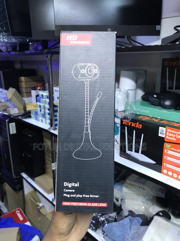 Premium Glass Lens Webcam Stand - Look Professional on Video Calls