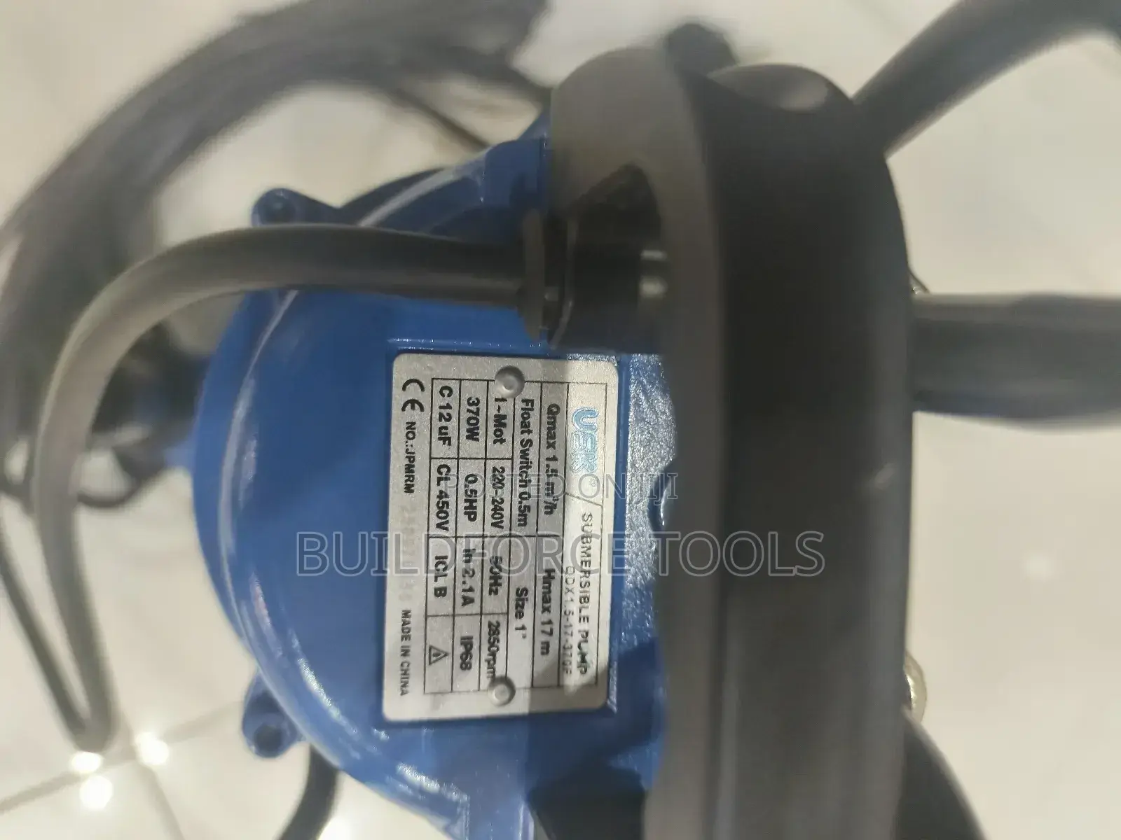 Submersible Water Pump 0.5 Hp