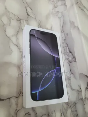 New Apple iPhone 16 Pro Max 256 GB Black