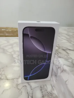New Apple iPhone 16 Pro Max 256 GB Black