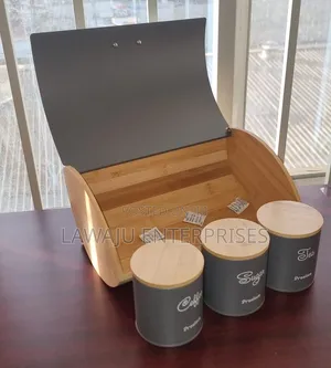 Bamboo Bread Bin
