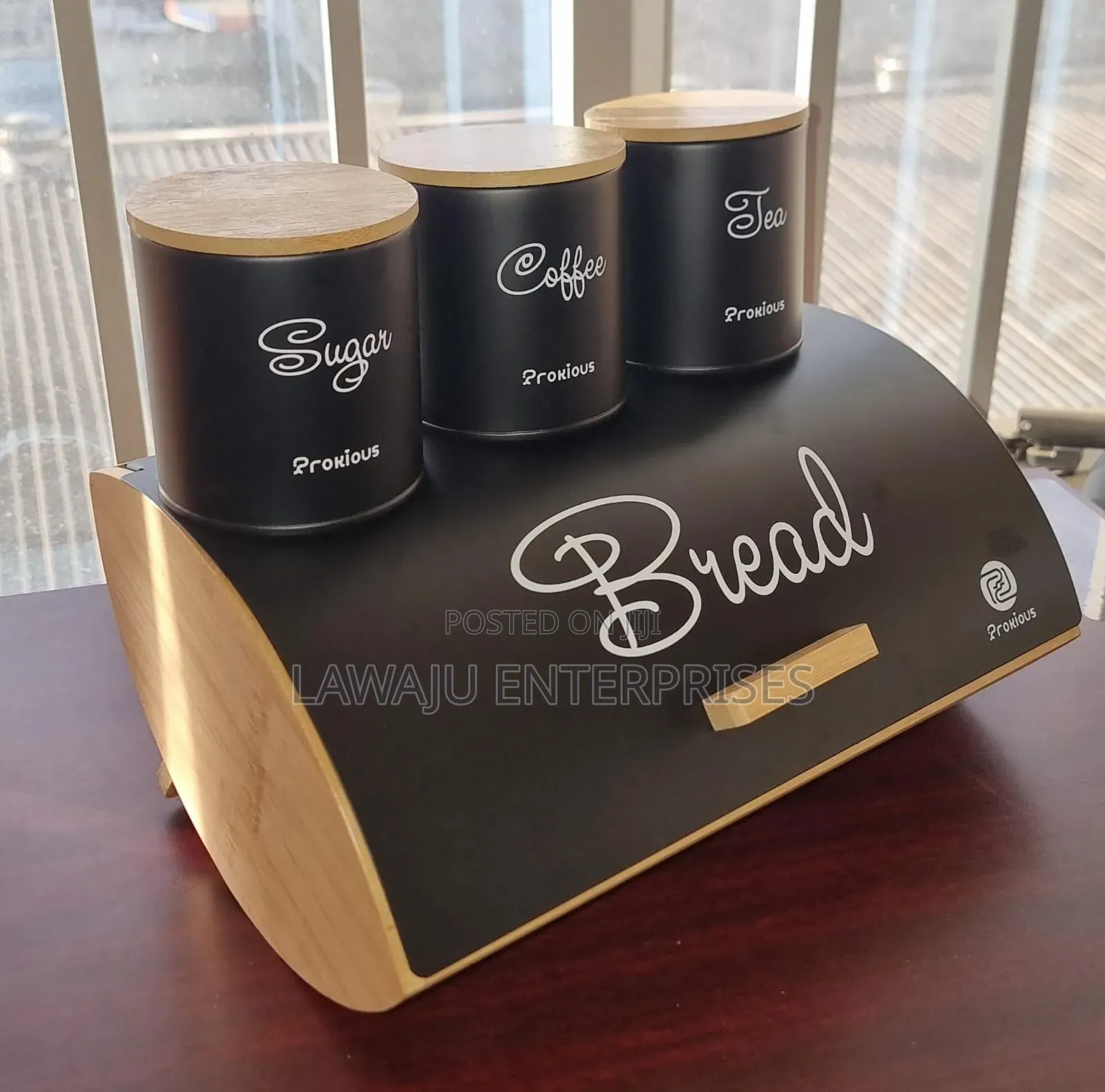 Bamboo Bread Bin