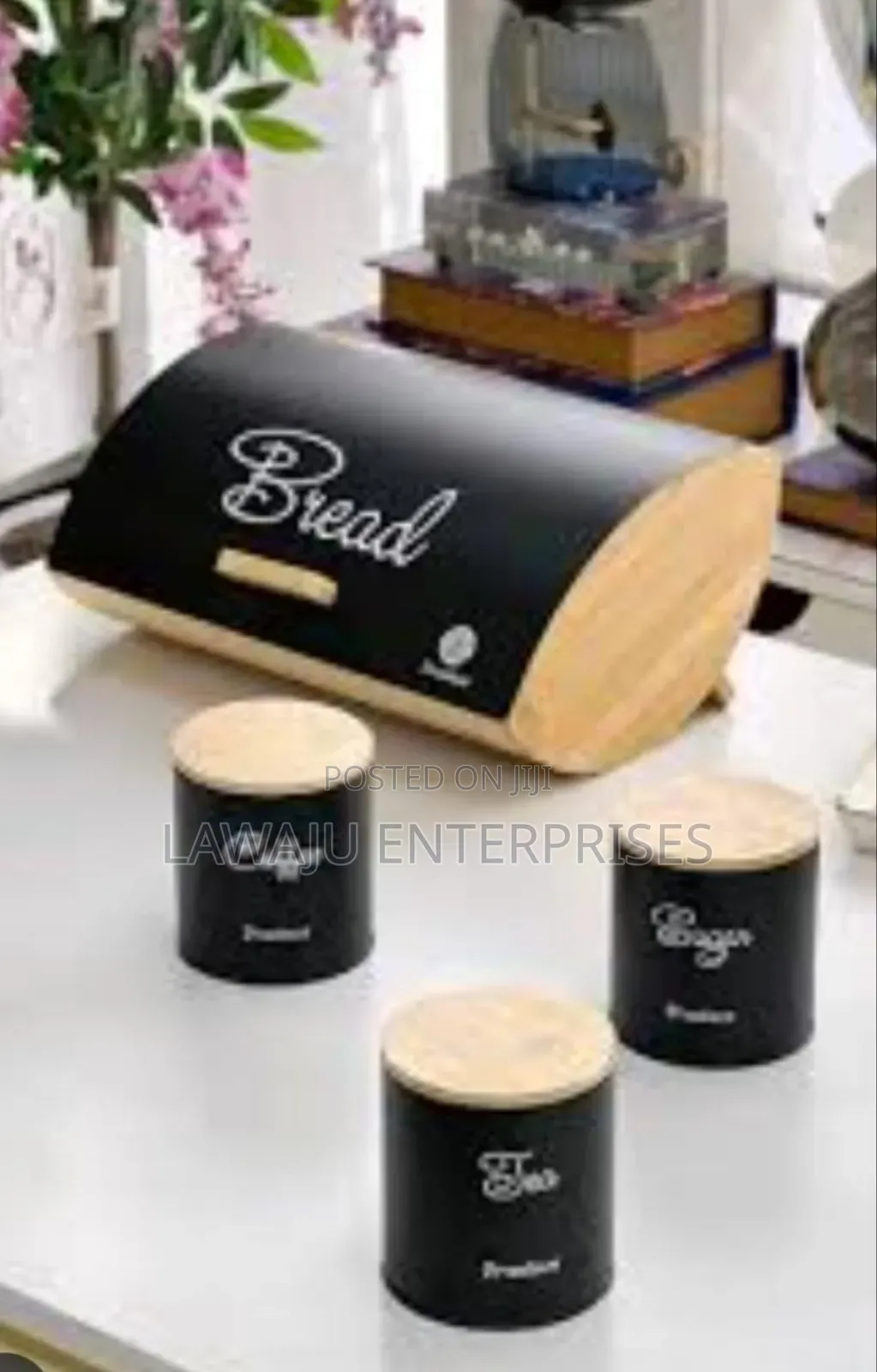Bamboo Bread Bin
