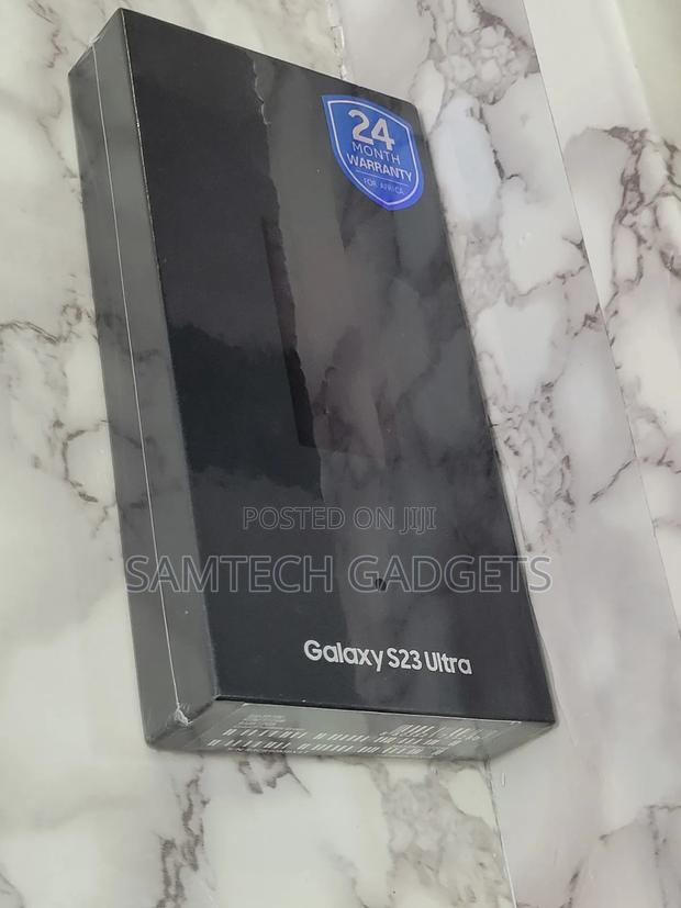 New Samsung Galaxy S23 Ultra 256 GB Black - main view