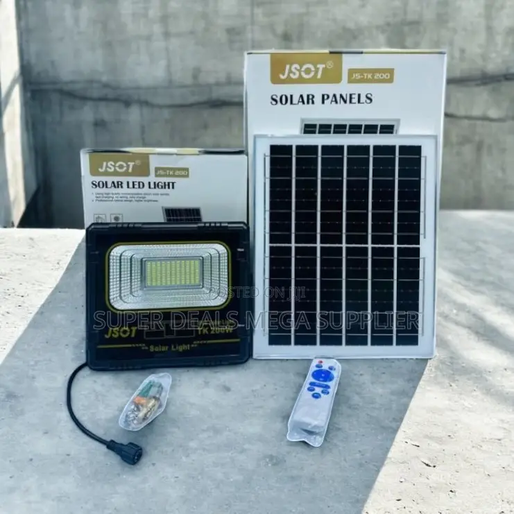 High Efficiency Solar Panel 200 Watts High Power Led Solar Flood Light